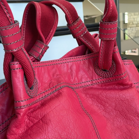 NEW BCBG Maxazra genuine, leather hobo, shoulder handbag purse, extra large - Picture 6 of 15